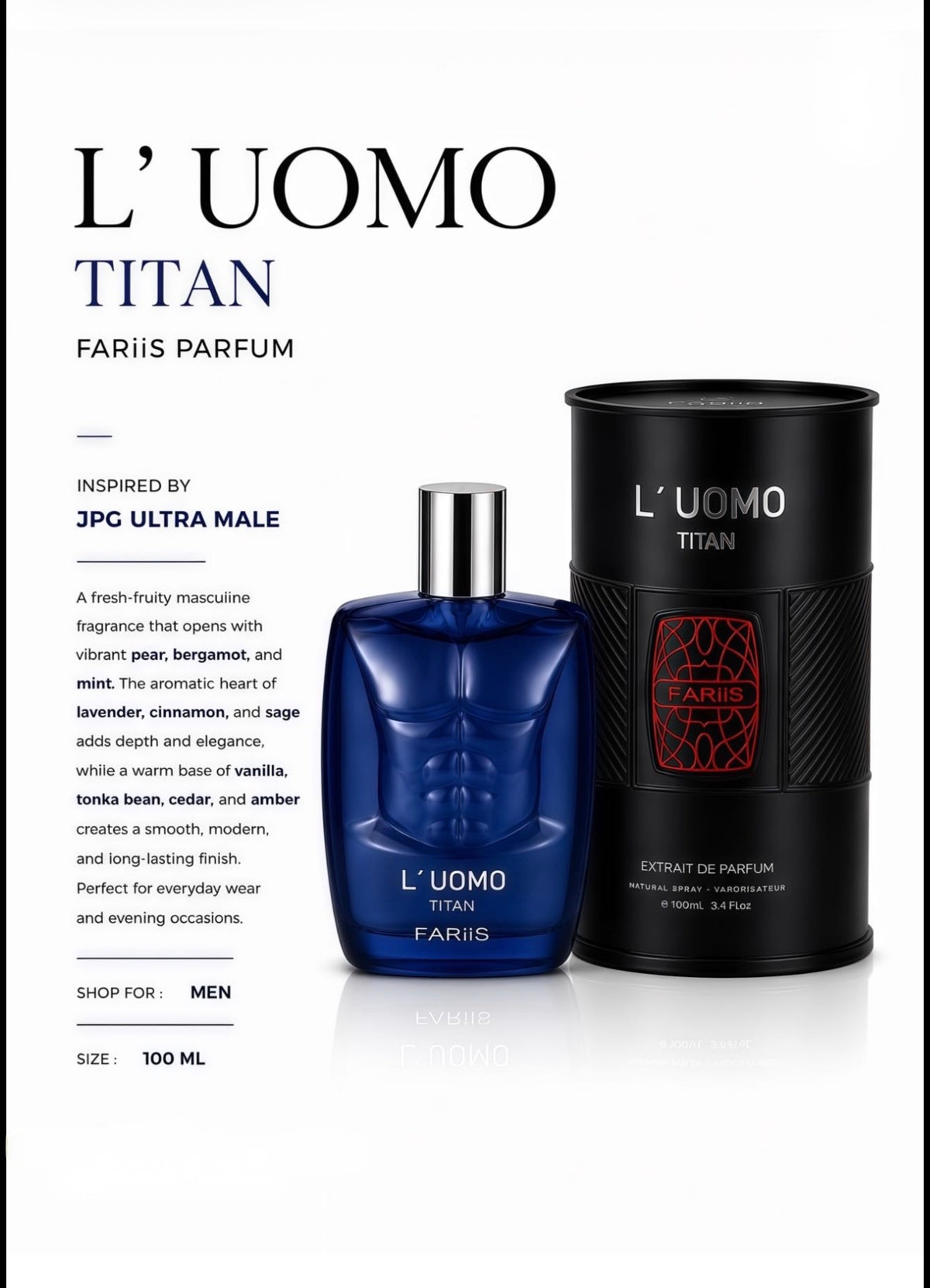 L' UOMO TITAN – FARIiS PARFUM